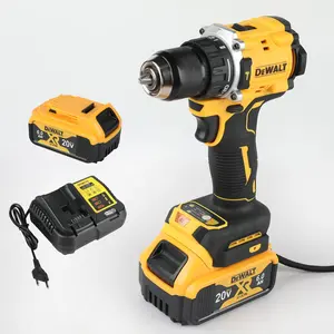 DCF805  DEWALT 20V MAX Brushless Cordless Hammer Drill, 10mm Keyless Chuck, 2-Speed 0-650/2000 RPM, 34000 BPM