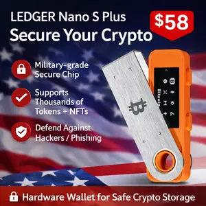 Ledger Nano S Plus Cold Wallet – Secure Crypto Storage