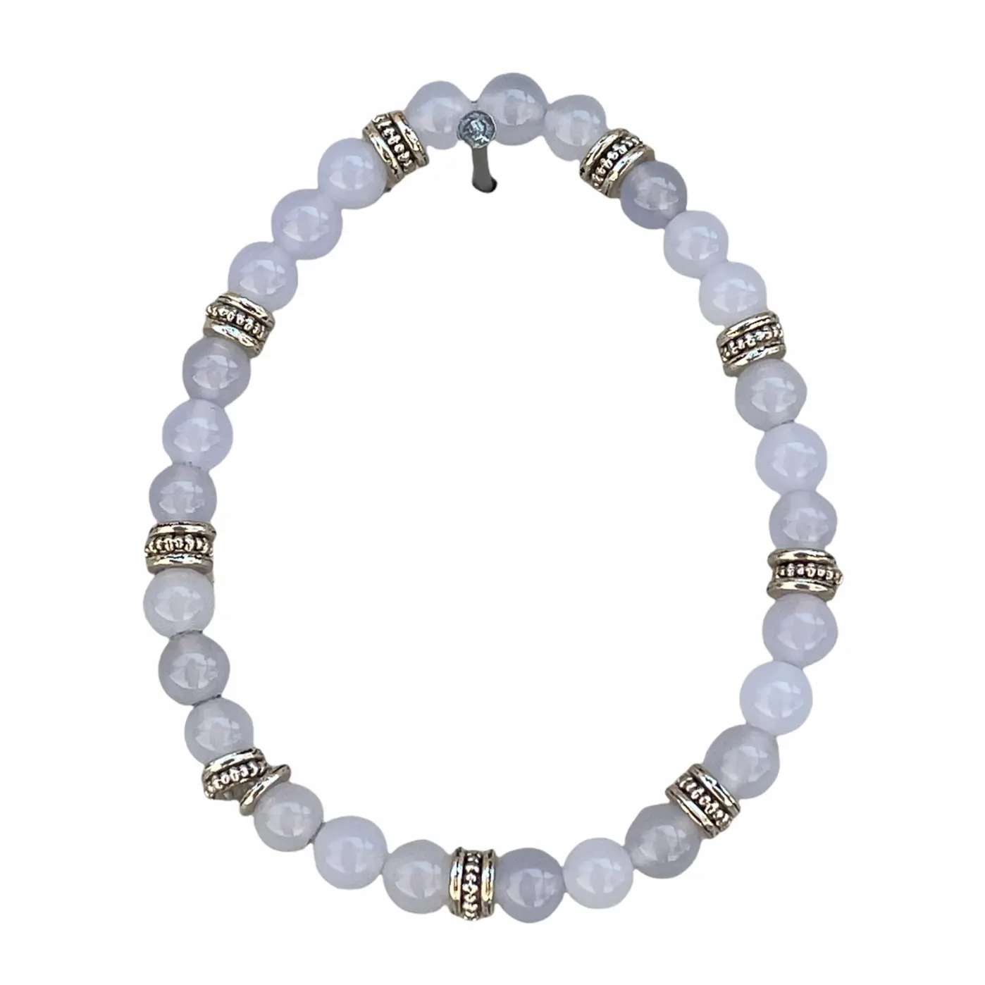 Blue Chalcedony 'Calm' Bracelet