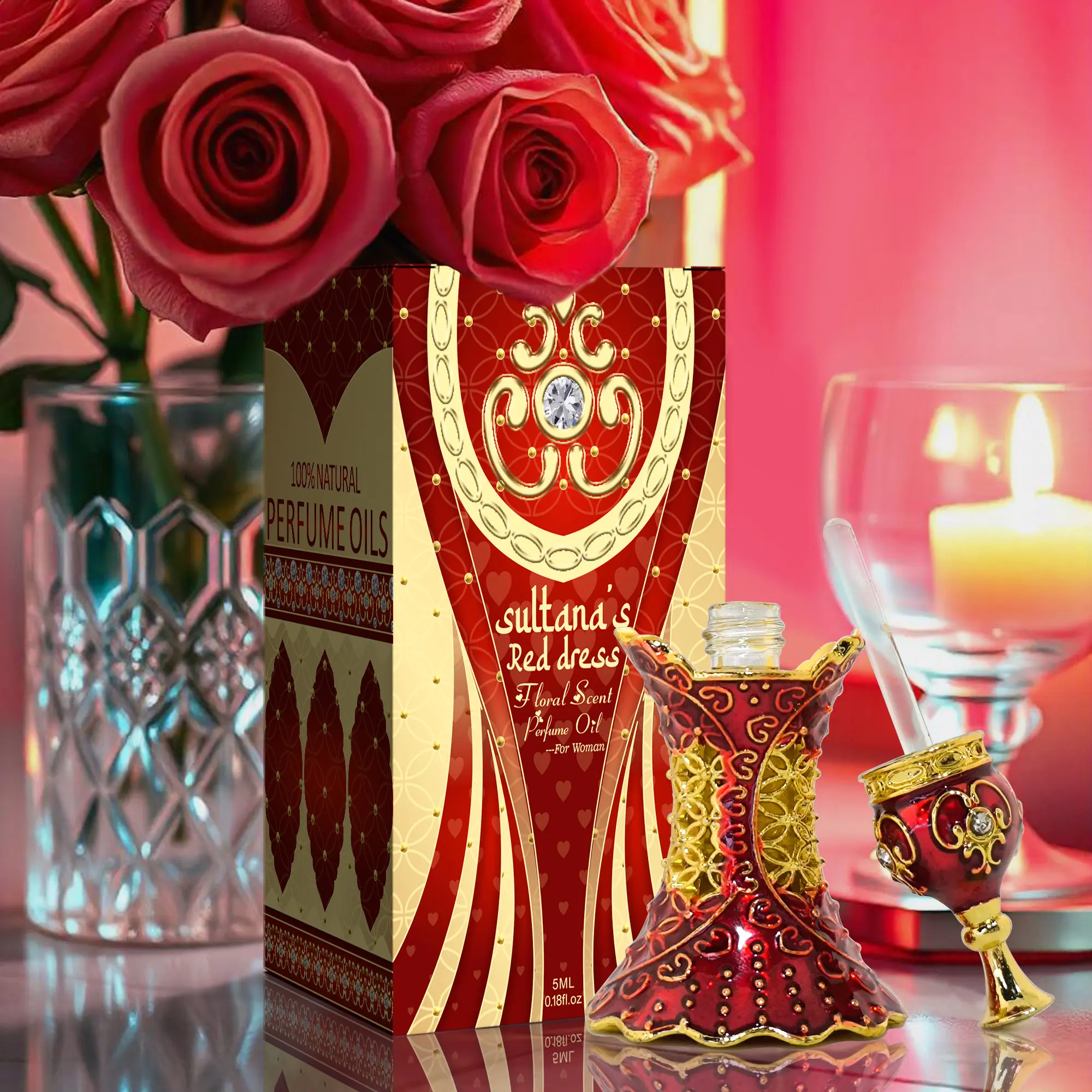 Smell Like a Red Dress Energy  Irresistible （PERFUME Oil 5ML)