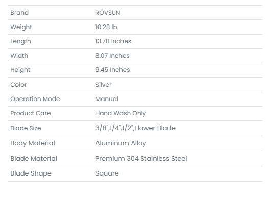 [ FLASH SALE ] ROVSUN Manual Stainless Steel French Fry Cutter for Potato Vegetable