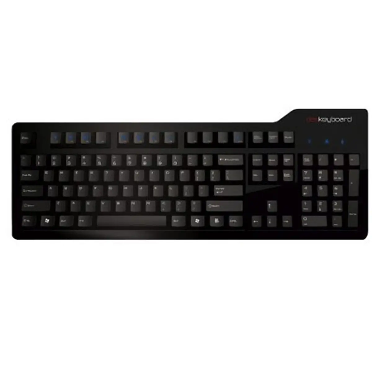 Das Keyboard Professional Model S Mechanical Keyboard - MX2A Blue Switch, Media Keys, Clicky Typing Experience
