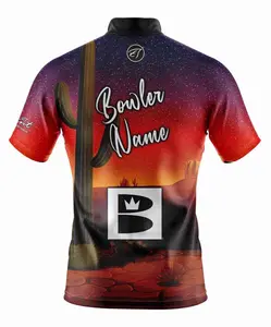 Brunswick Bowling jersey “Desierta” Custom Name