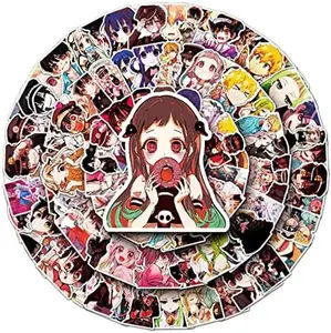 Anime Stickers Anime Decal Stickers Pack 100pcs-Suitable for Laptop Travel Case Notebook Phone Car Scrapbook Water Bottle Bike Decals, Stickers