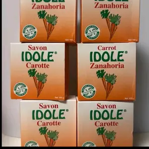 6pcs Idole carrot soap