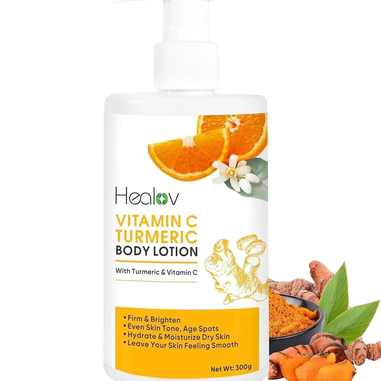 Turmeric Lotion for Dark Spots – Natural Skin Brightening Body Lotion – Turmeric Face Cream to Cleanse Skin, Fight Acne, Even Tone, Clear Scars, and Sun Damage – Dark Spot Cream for Hyperpigmentation