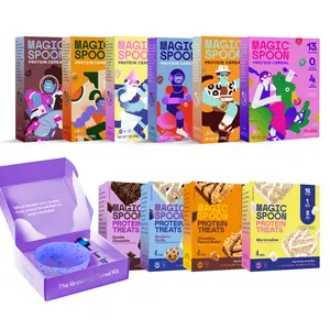 Magic Spoon Ultimate Magic Mix Bundles with Protein Breakfast Cereals and Protein Cereal Treats plus 1 Bowl & Spoon Set, High Protein, Keto-Friendly, Gluten-Free