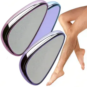 Reusable Leg Hair Remover for Women, Pain-Free Depilation Tool, No Shaving Needed, Light Exfoliator, Nano Hair Removal