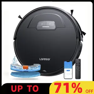 All-in-1 Robot Vacuum and Mop - 4500Pa Suction, Intelligent Cleaning Modes, Carpet Recognition, Self-Charging Home Appliances, Valentine's gift