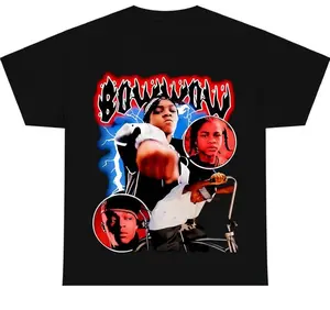 Bow Wow Millennium Tour 2025 T-Shirt Womenswear Comfortable Everyday Casual Clothes Cotton Oversized Top Collar Streetwear Sweatshirt Style Printed 0
