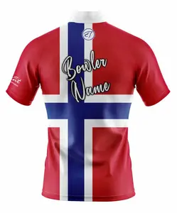 Mint Sportswear Norway Bowling Jersey Custom Name