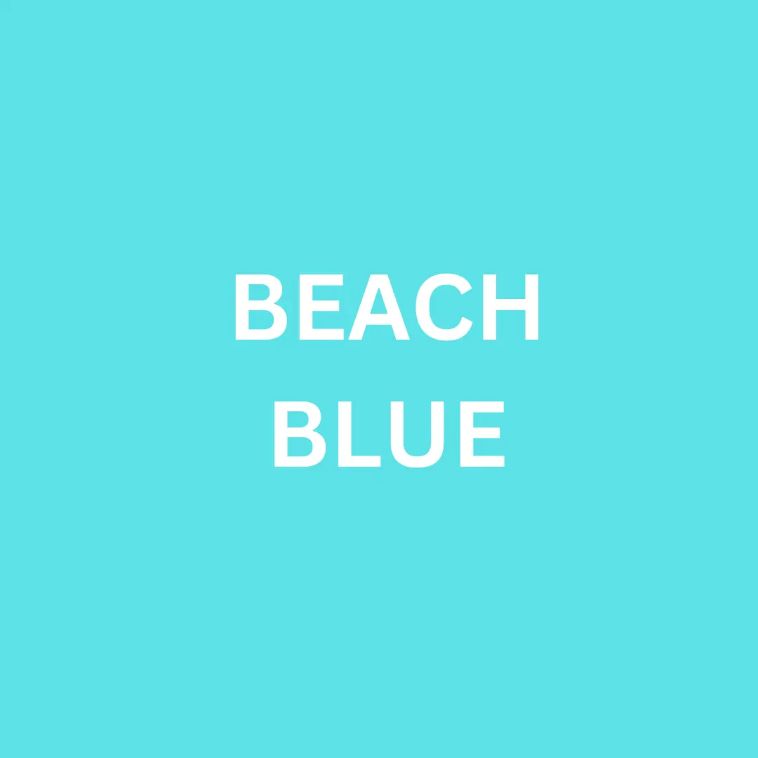 3D Super Puff Heat Transfer Vinyl - Beach Blue, 1-Press Application for Toys & Hobbies DIY Specialty Supplies, One Press