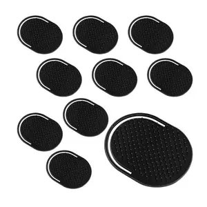 10PCS Pocket Palm Combs for Men – Small Beard Brush & Hair Styling Combs, Mini Travel Hairbrush Set for Grooming, Black Barber Combs for Curly Hair, Edges, Beard Care, and Fade Styling