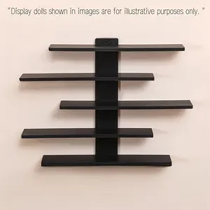Wall-Mounted Display Rack, Multi-Layer Durable Storage Shelf, Wall Shelf Unit, Space-Saving Decorative Organizer for Collectibles, Toys, Home Decor, Space Saving Design
