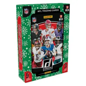 2025 Donruss Holiday NFL Tin