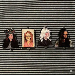 Yellowjackets Character Keychain