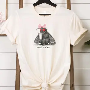 Mothma'am Cryptids T-shirt, Mothman Meme Gen Z Wife Girlfriend Gift, Funny Cryptid Lover Tee