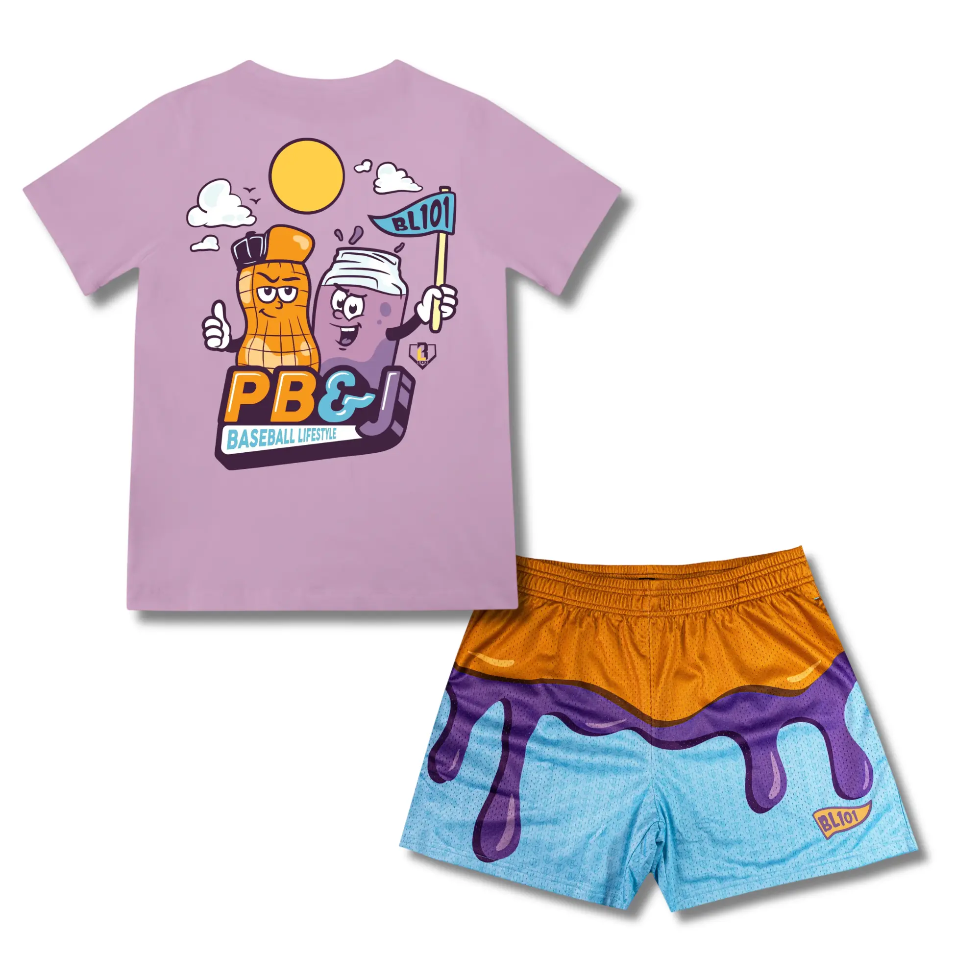 Baseball Lifestyle 101 Perfect Pair Set | Youth & Adult Matching Set
