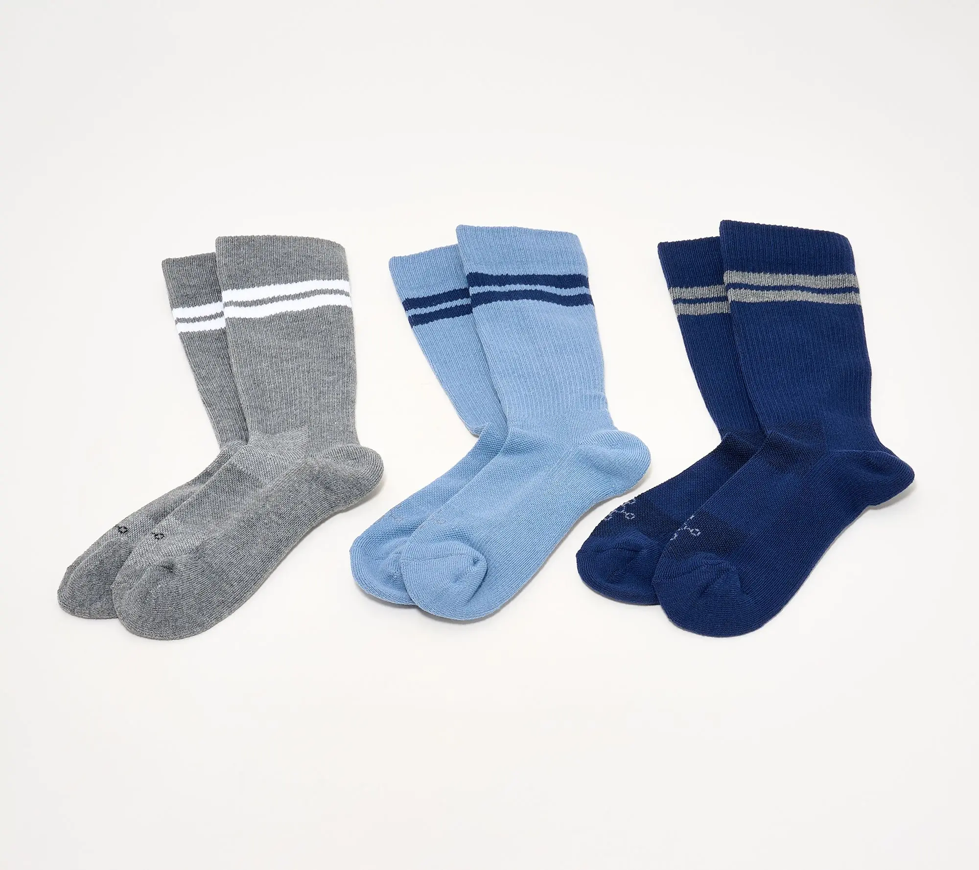 Tommie Copper 3PK Everyday Crew Compression Socks