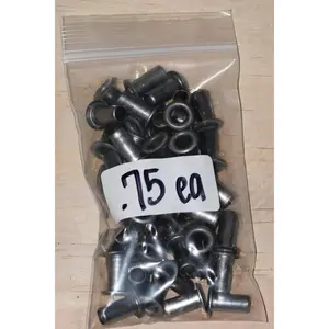 Rivet Caps - Tie Cord Ends - singles