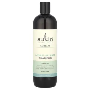 Sukin Natural Balance Shampoo, Normal Hair , 16.9 fl oz (500 ml)