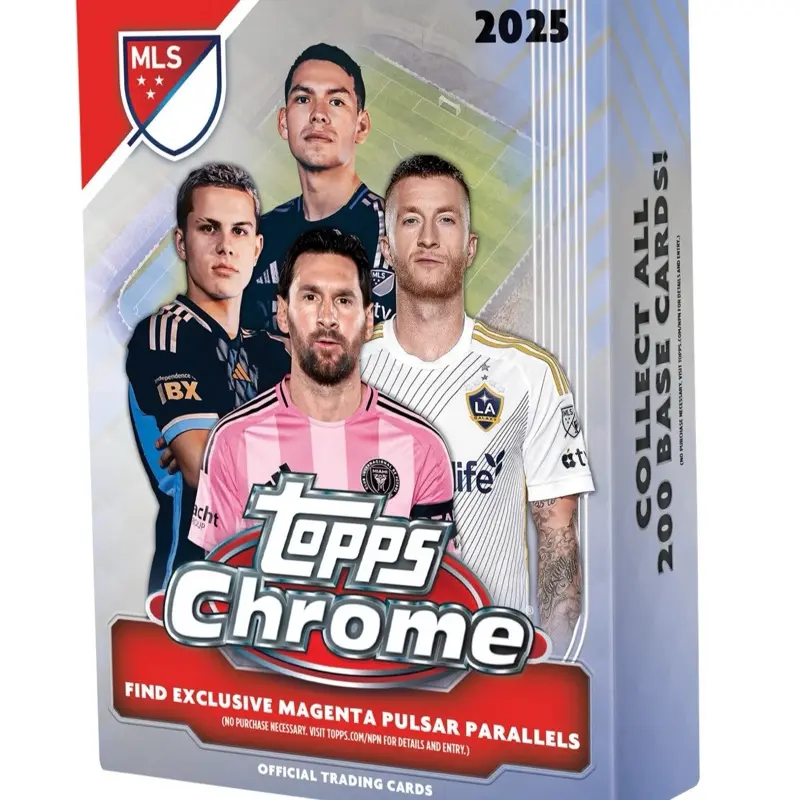 TOPPS CHROME MLS HANGER BOX 2025