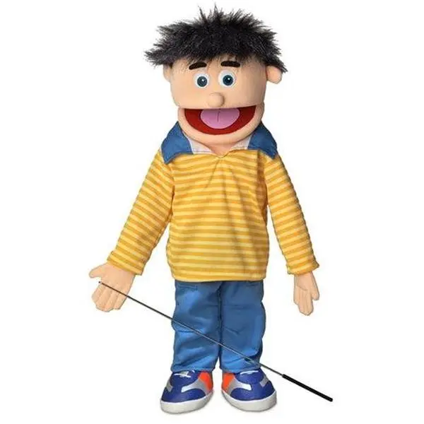 Bobby, Boy Puppet, Peach Skin (25")