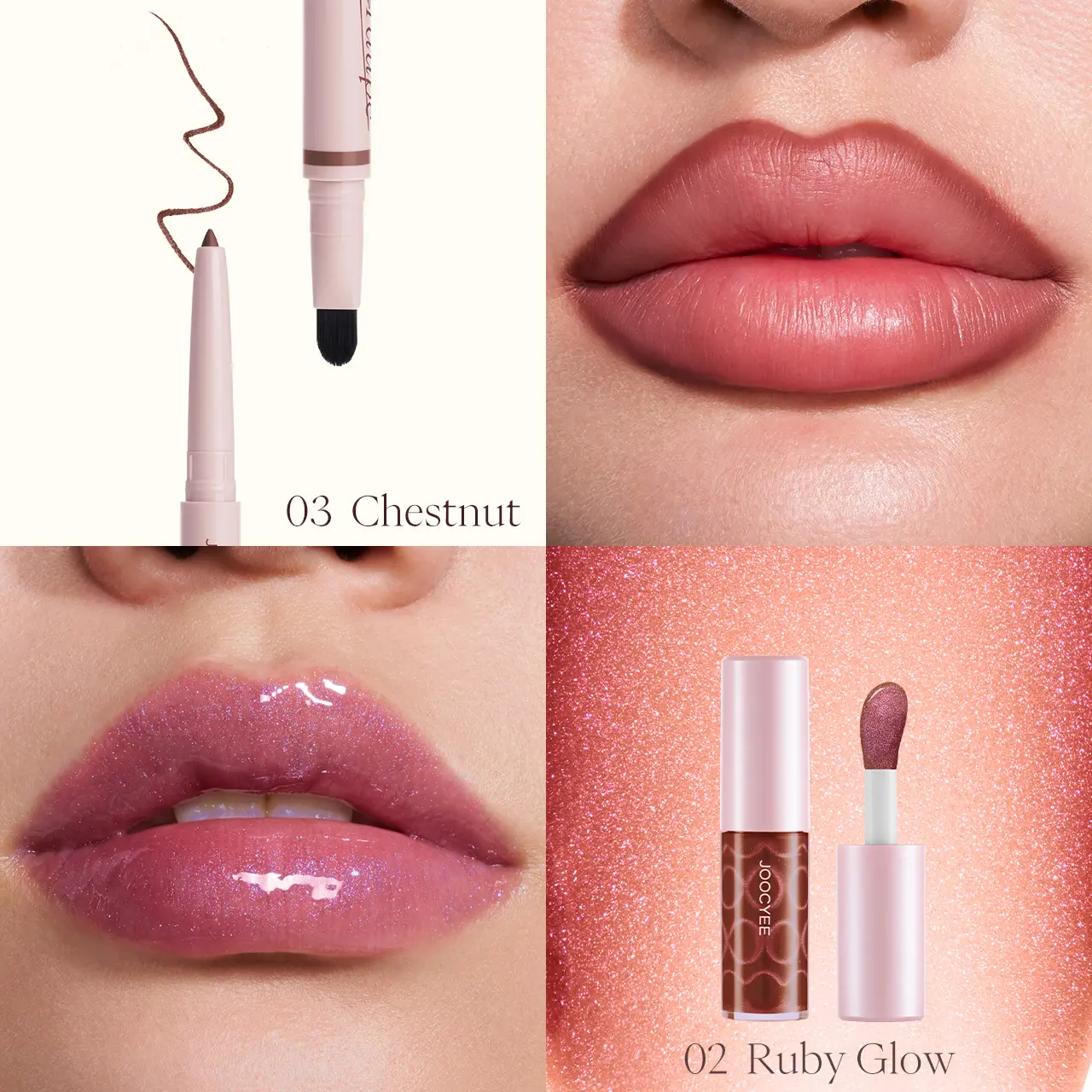03+02 (Lip Liner+Lip Gloss) 