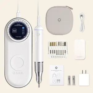 ONAIL Pro Max 50000 RPM Professional E-File Nail Drill with 3mm Precision Shank & AI Control for Efficient Gel Removal & Salon Manicure Supplies