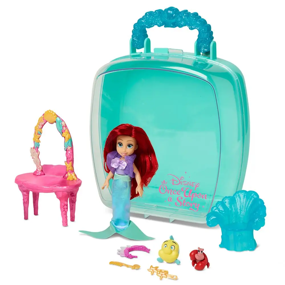 Disney Store Ariel Disney Once Upon a Story Mini Doll Play Set – The Little Mermaid – 5'' Disney Store Ariel Disney Once Upon a Story Mini Doll Play Set – The Little Mermaid – 5''