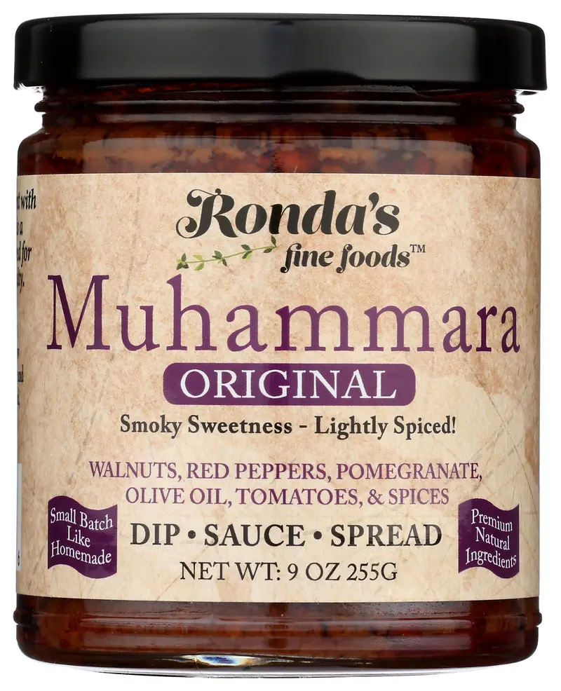 Muhammara Dip/Sauce/Spread/Topping 9oz Jar