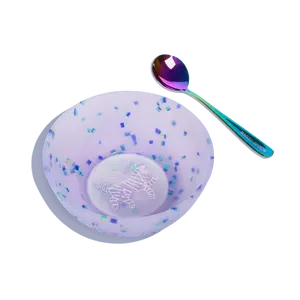 Viral! Zebra bowl & spoon set Viral! Zebra bowl & spoon set