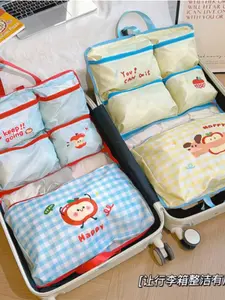 Three-In-One Travel Organizer Bag, Compact Storage Solution for Trips, Essential Packing Essentials, Must-Have for Vacation