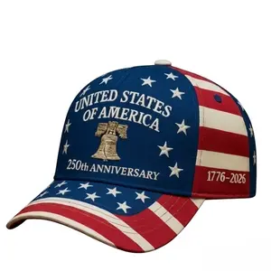 USA 250th Anniversary Patriotic USAn Flag Baseball Hat,  All-Over Print USA 250th Birthday Baseball Cap for Men Women, USAn Pride Gift