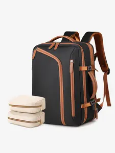Large Capacity Travel Backpack, Multi-functional Backpack with USB Charging Port, Casual Computer Bag for Men & Women