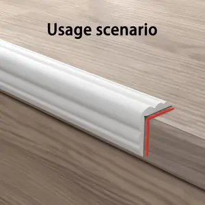 Self-Adhesive Strip for Protecting Home Drywall Wall Corners and Edges, 78.74 Inches X 1.6 Inches, Easy to Apply Trim for Corners, Ceilings, Countertops, Floors