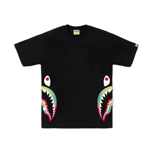 BAPE Gradation Side Shark Tee Black (men) by StockX