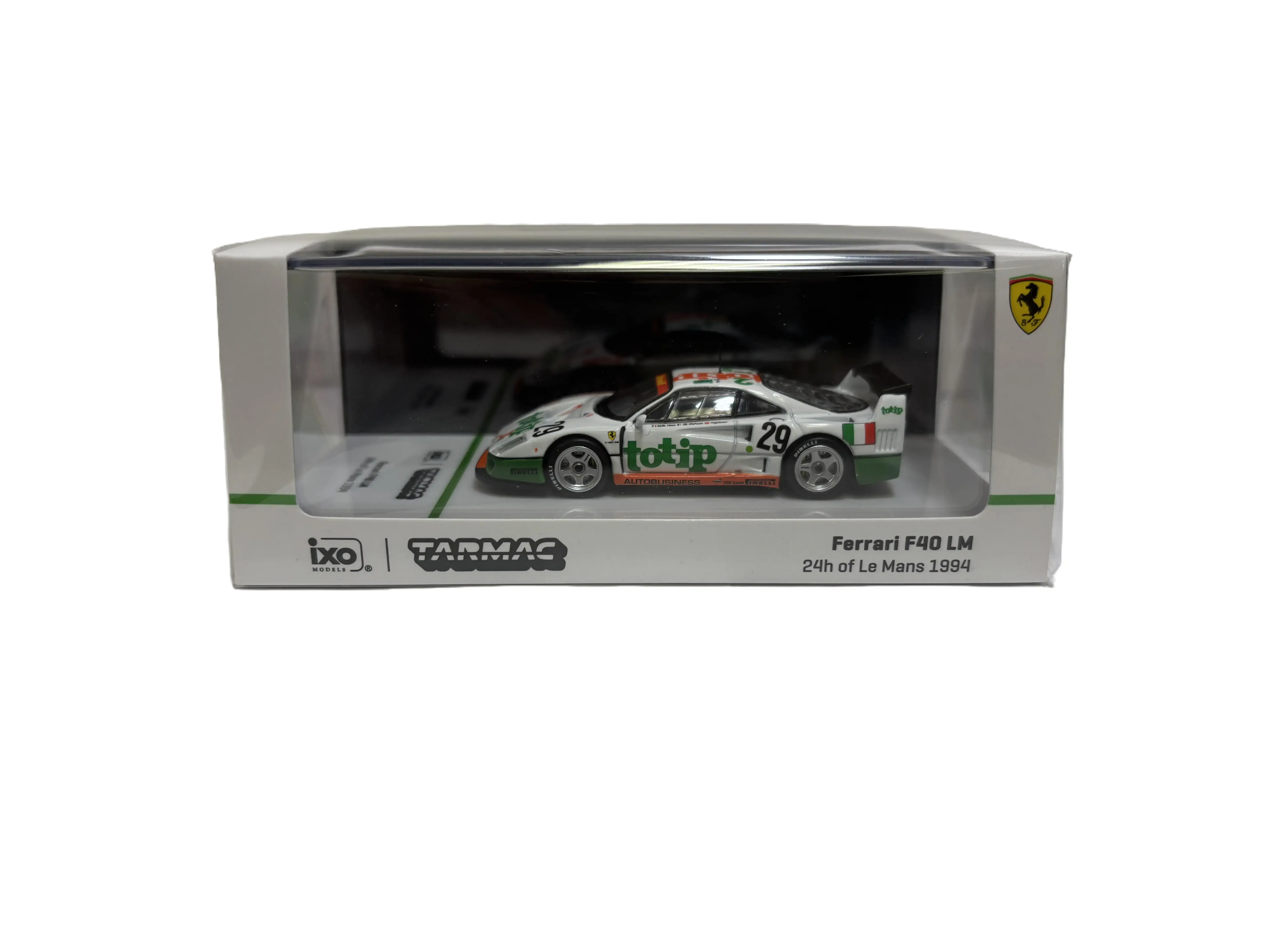 Tarmac Works 1:64 Scale Diecast Model Car of Ferrari F40 LM #29