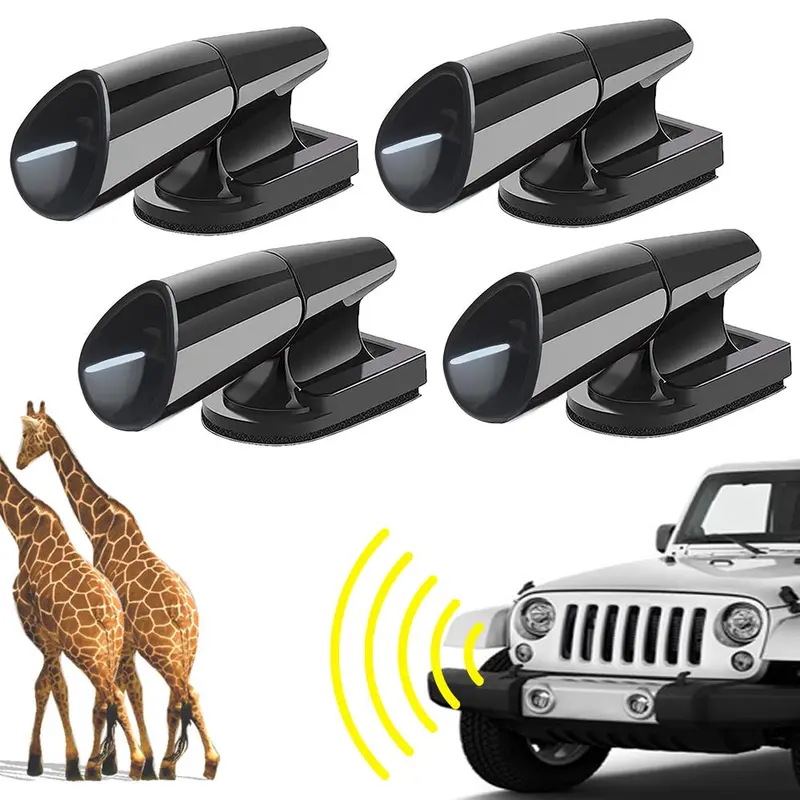 Christmas Deer Warning Whistles Device for Cars, Save Deer Ultrasonic Whistle, Horns Alerts Device Protector, Universal Deer Warning Devices for Car SUV Truck Motorcycles Vehicles