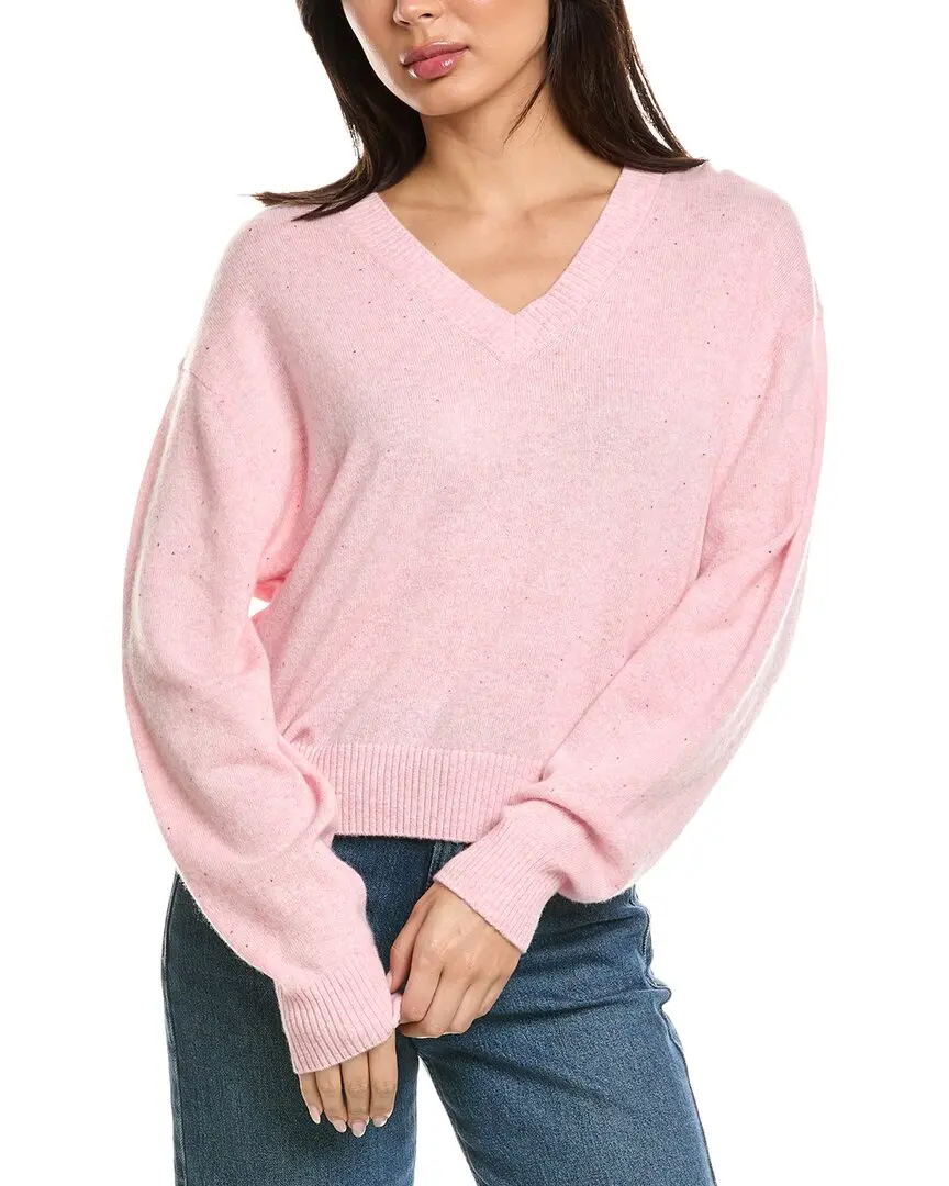 Brodie Cashmere Sparkle Mini Cashmere Sweater Brodie Cashmere Sparkle Mini Cashmere Sweater
