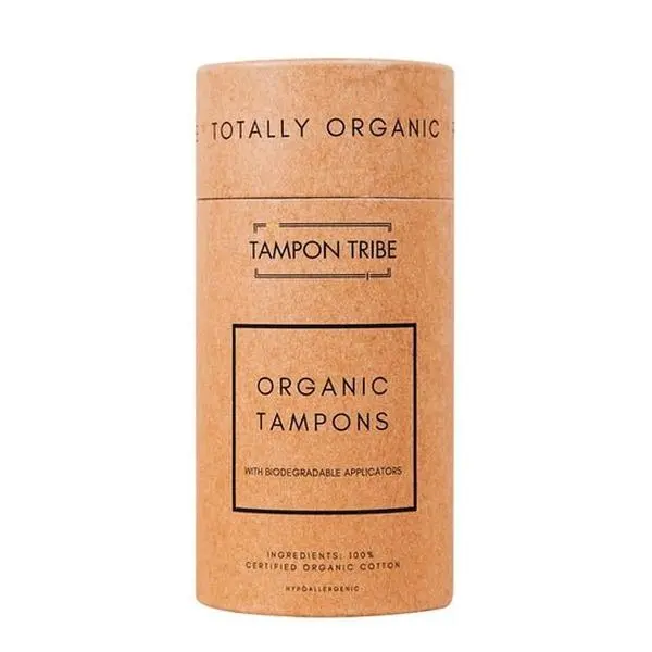 Organic Tampons Regular 16ct – GOTS Certified Cotton, Plastic-Free Applicator