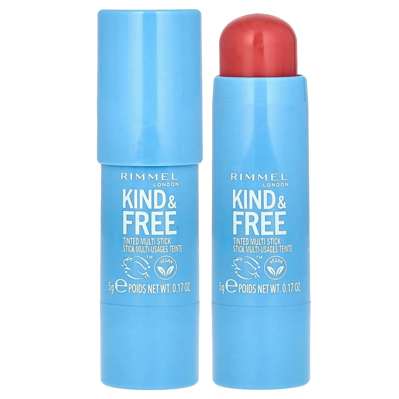 Rimmel London Kind & Free, Tinted Multi Sick, 001 Caramel Dusk, 0.17 oz (5 g)