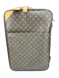 Pre-owned Louis Vuitton Monogram Canvas Luggage Vintage Monogram Pegase 55