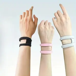 3Pcs Comfortable Wrist Support Brace Carpal Tunnel Relief Band Daily Work Sports Use Joint Protection Sprain Prevention Adjustable Stabilizer