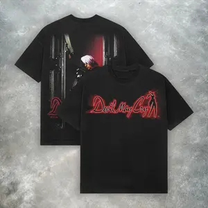 Vintage Devil May Cry Tee Y2K Retro Game T-Shirt