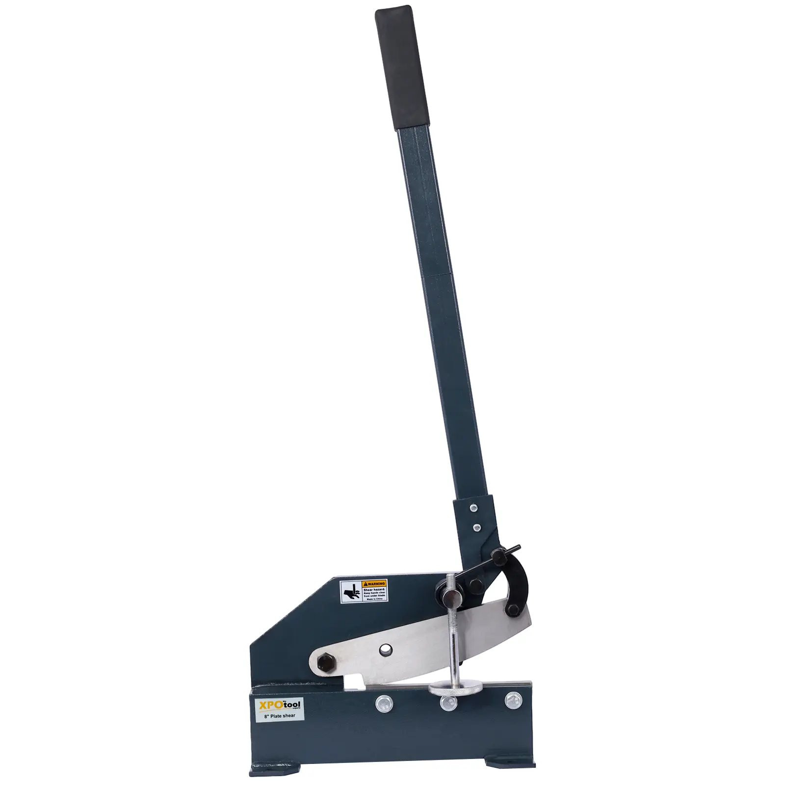 DONEXT 8-In Heavy-Duty Industrial Sheet Metal Plate Shear, Manual Hand Cutting Tool with Long Lever Arm, High Carbon Steel Blade, Solid Construction, High Precision Tool