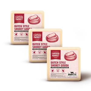 Dutch Style Smokey Gouda Cheese 3-Pack