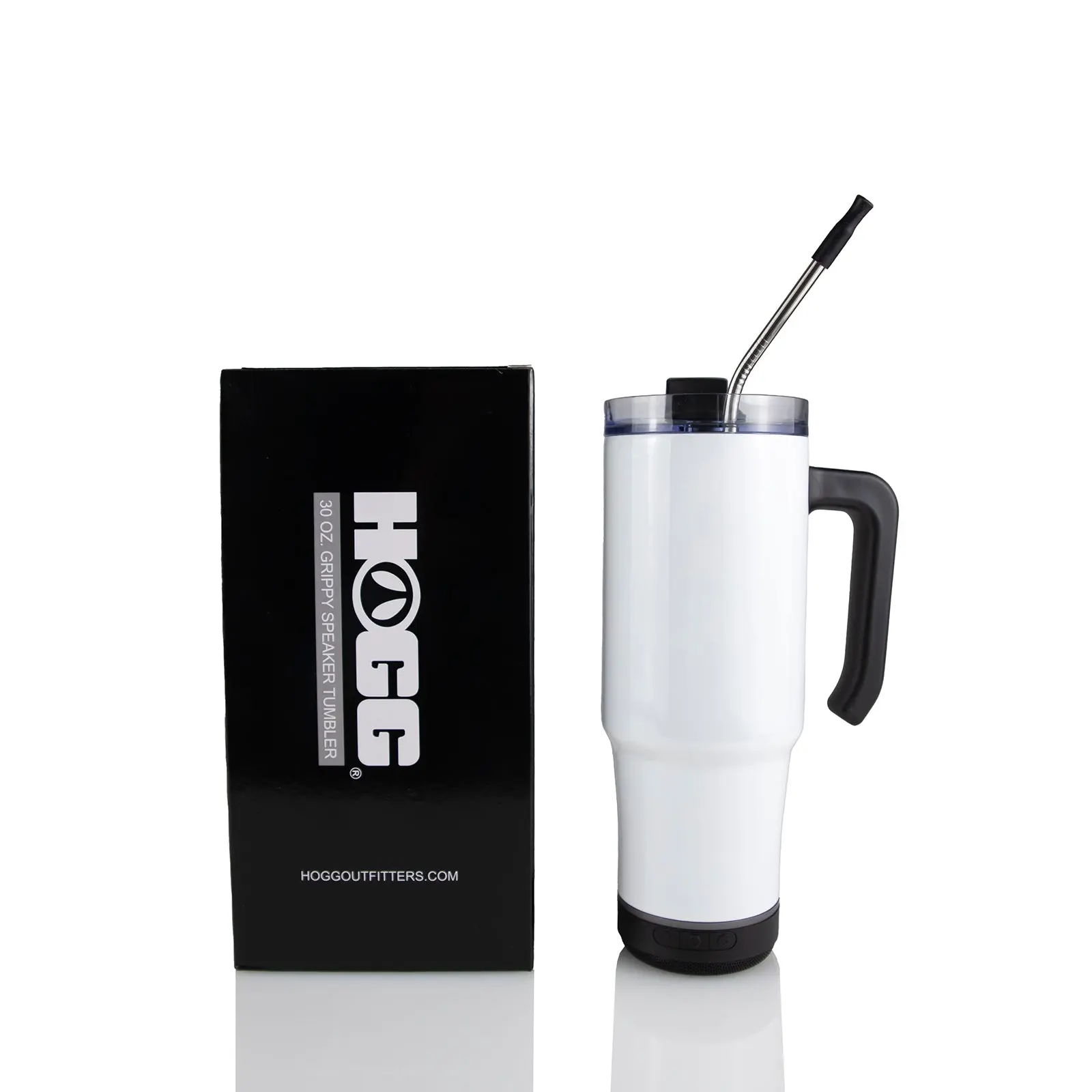 30oz Sublimatable Speaker Grippy Tumbler