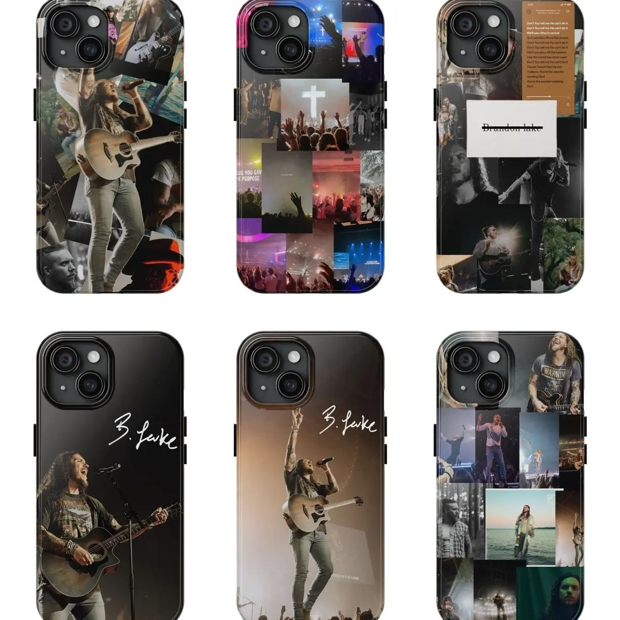 B-Bran.don L-Lake Inspired Phone Case for iPhone Samsung – Perfect Gift for Faith-Based Events & Music Fans C