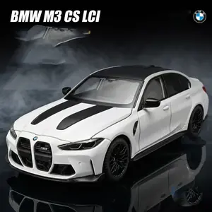 Bmw M3 Cs Lci Alloy Performance Car Model, High-Quality Diecast Toy Vehicle, Detailed Replica for Collectors and Fans